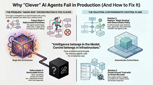 Don't Make the Orchestrator Smarter. Make the System Deterministic